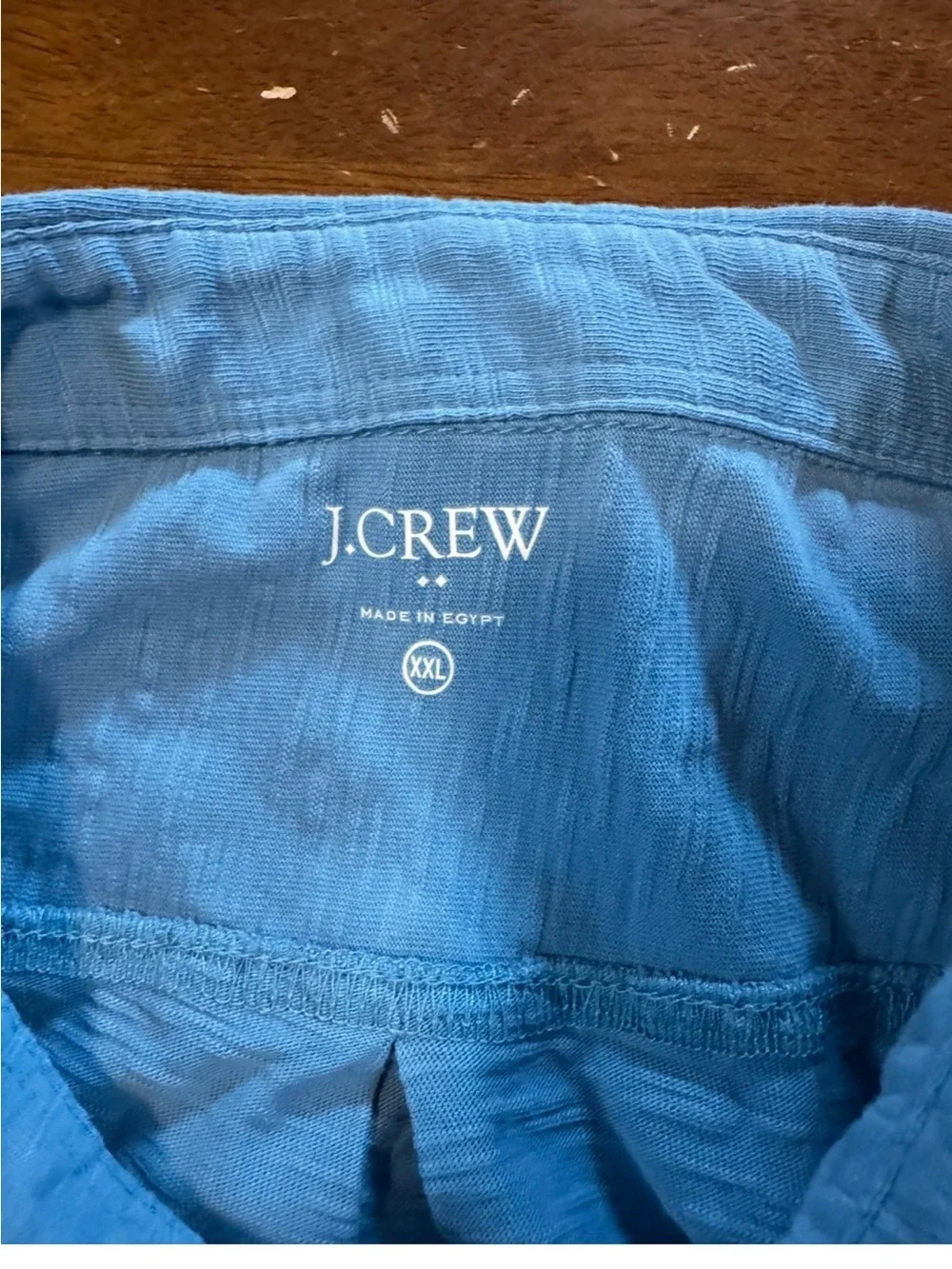 J. Crew Men's Cotton Short-Sleeve Button Up Shirt  Size XXL